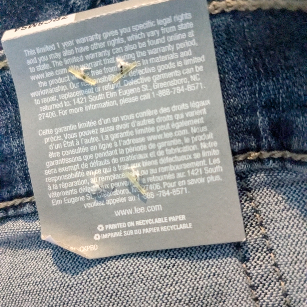 Riders by Lee Women's Denim Jacket - Blue - Picture 7 of 9